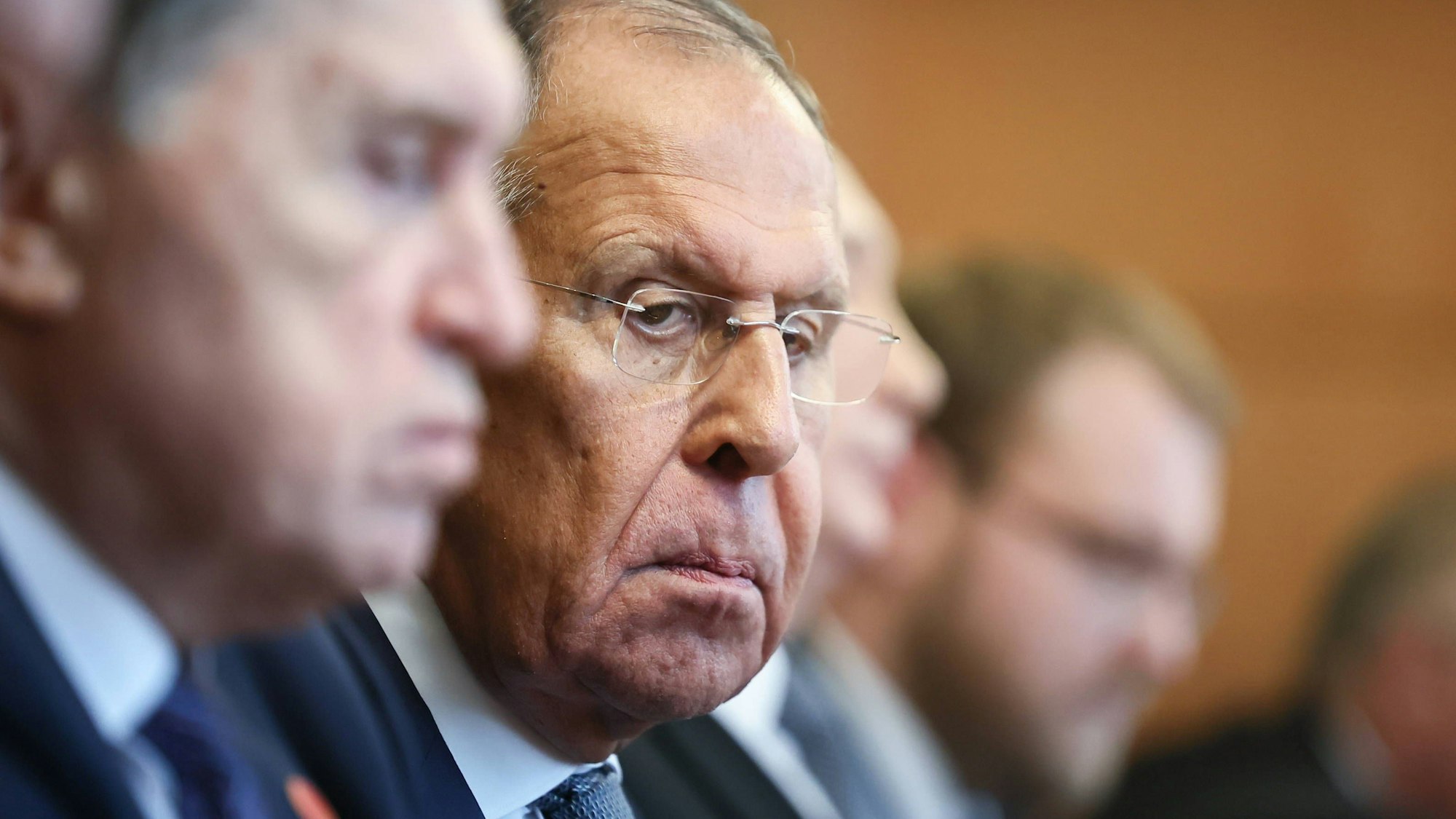 Russischer Außenminister: Sergej Lawrow hat erneut mit Atomwaffen gedroht. (Archivbild)