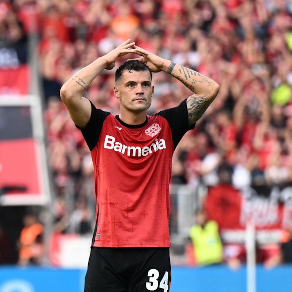 War nicht zufrieden: Bayers Stratege Granit Xhaka.