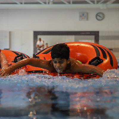 Wasserspaß am Weltkindertag im Blütenbad. (Archivbild)