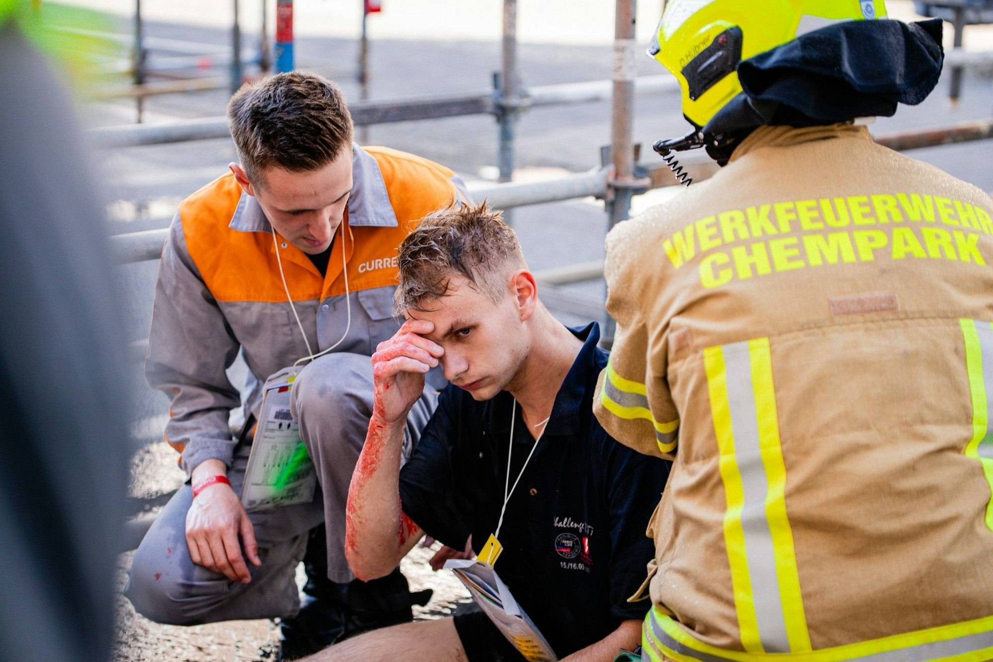 15 Verletzte galt es zu retten, zu versorgen und schnellstmöglich in das Klinikum zu transportieren.