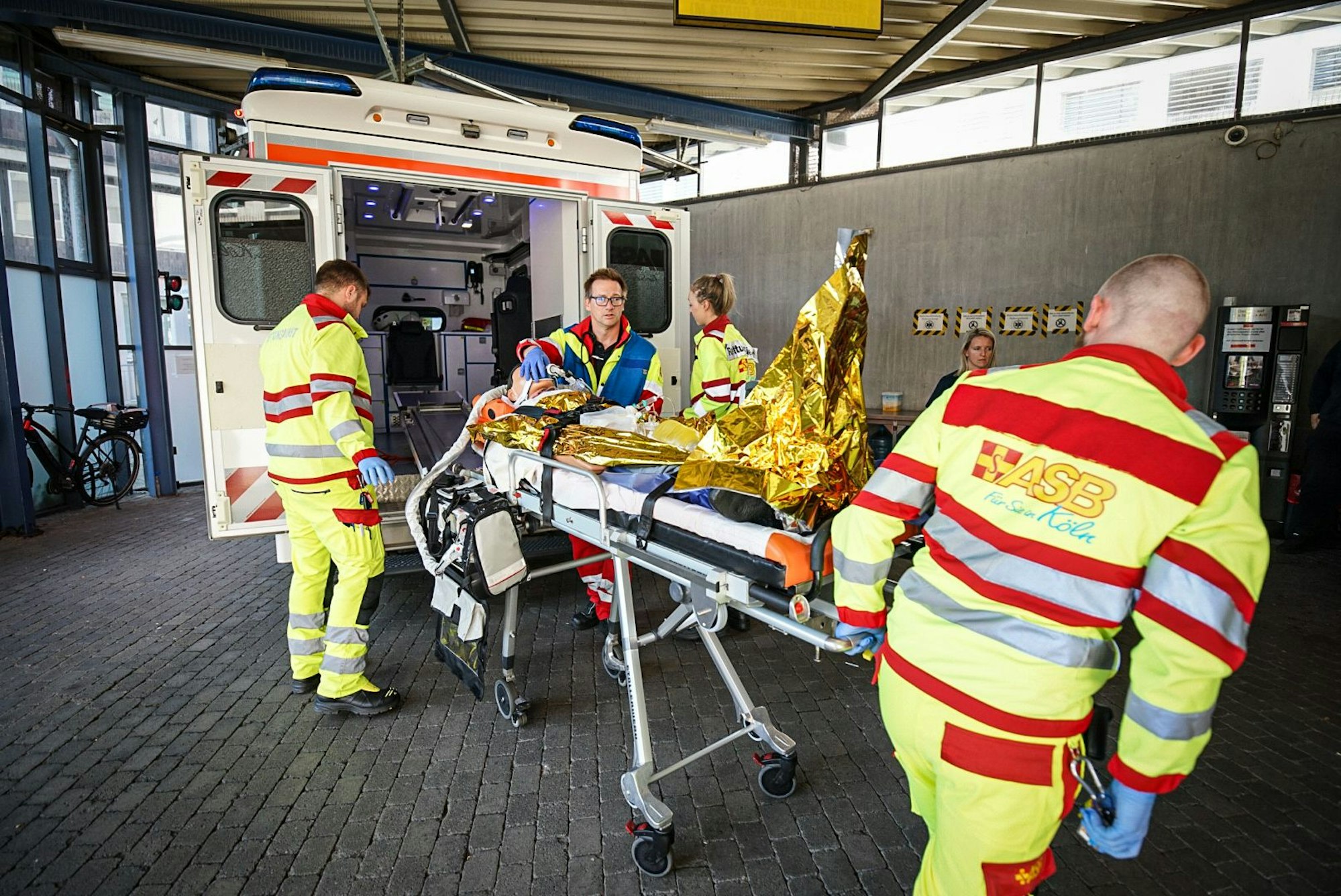 Für die Beteiligten galt es auch, die Zusammenarbeit zu üben.