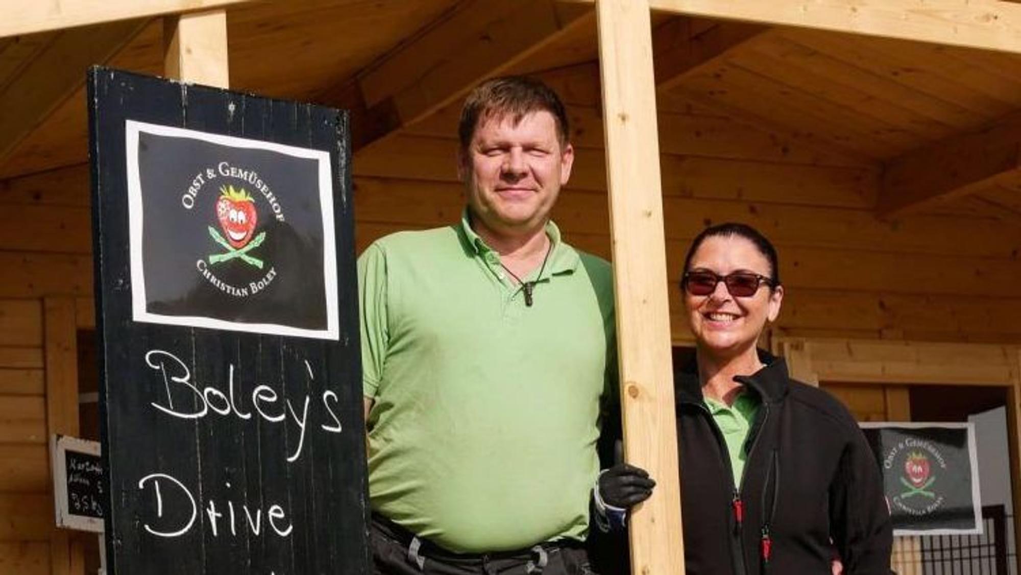 Christian Boley, Landwirt aus Brühl, liefert dem Kölner Großmarkt Gemüse zu.