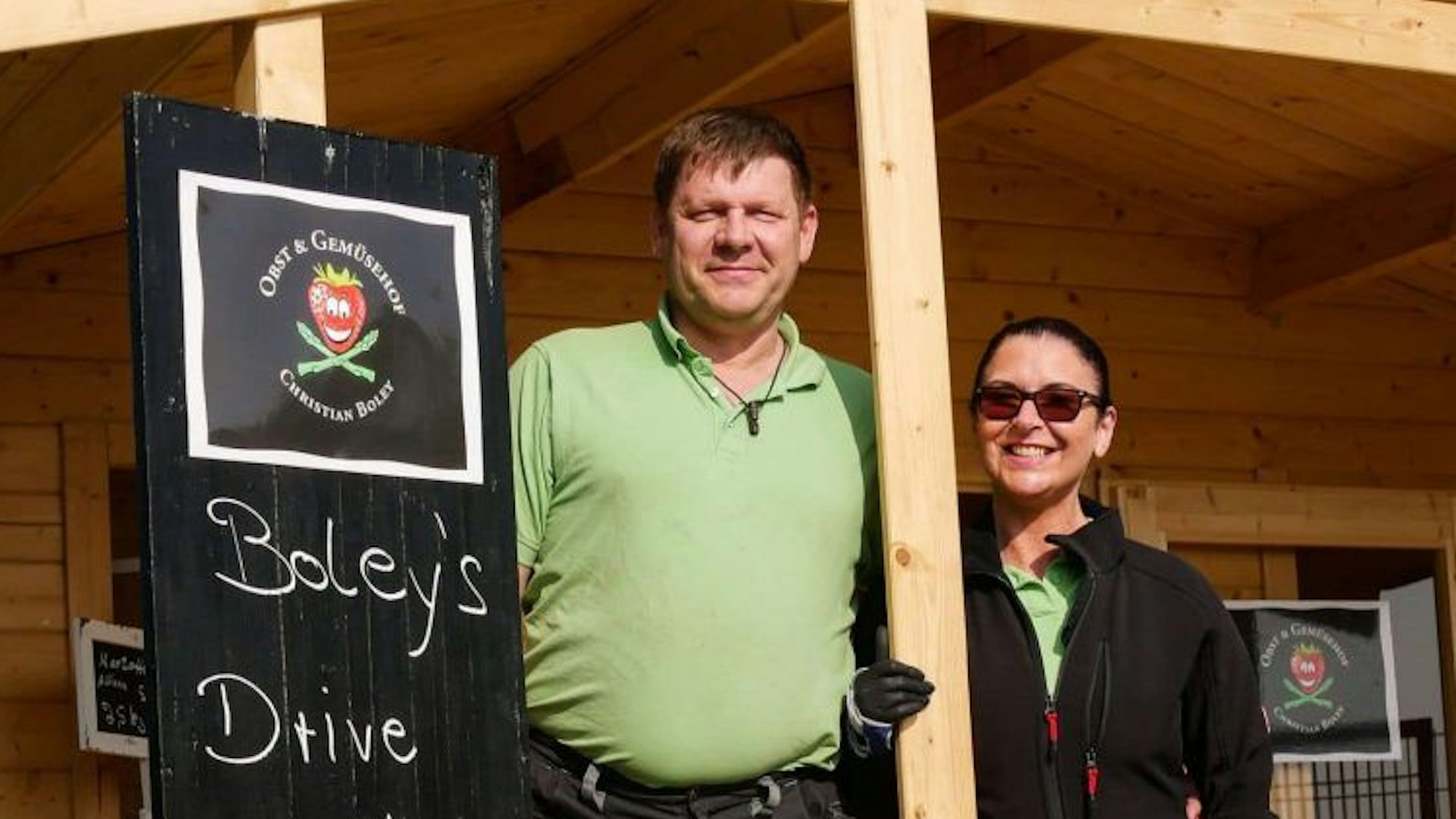 Christian Boley, Landwirt aus Brühl, liefert dem Kölner Großmarkt Gemüse zu.
