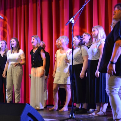 Die Sängerinnen der Tonart überzeigten nicht nur bei der Mouthpercussion.