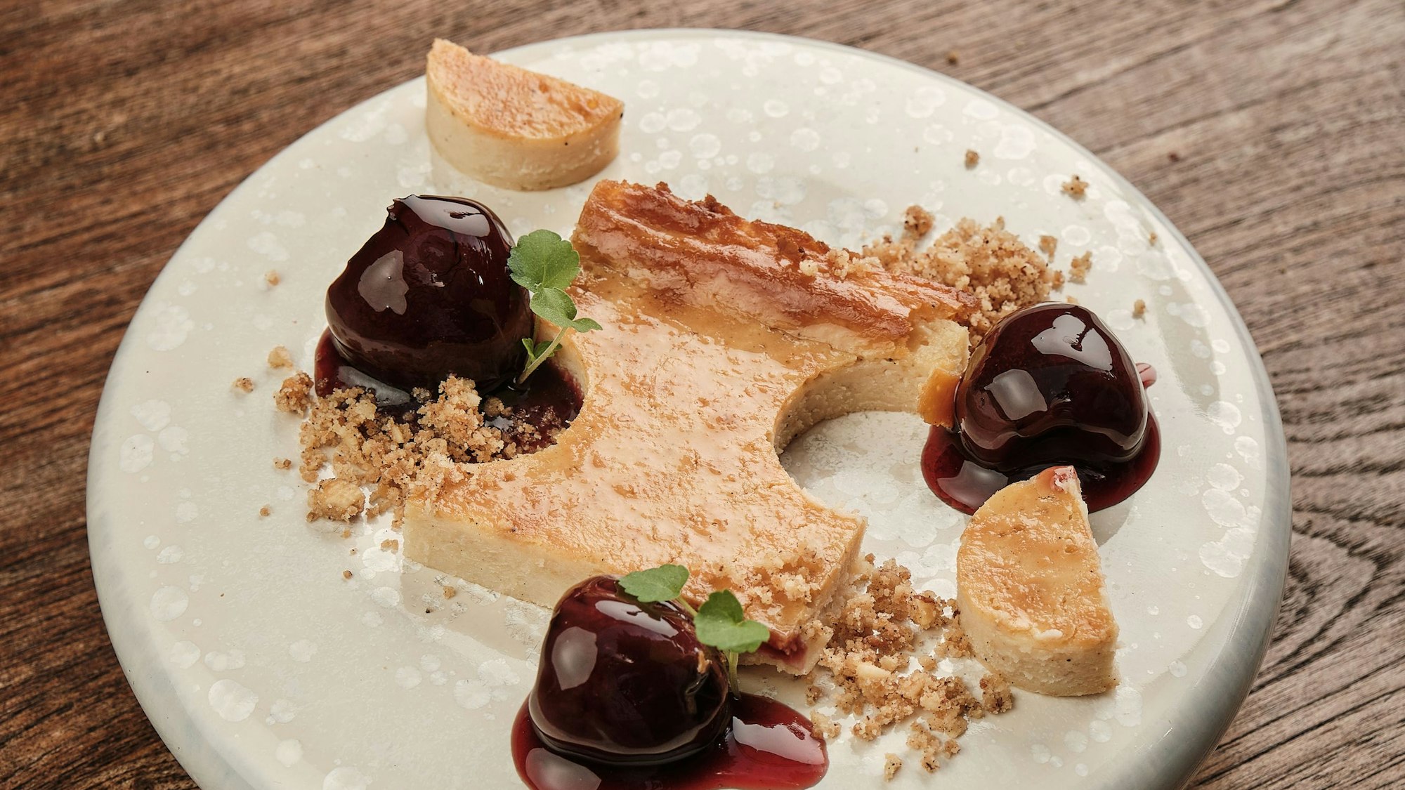 Cheesecake mit Rheinlandkirsche