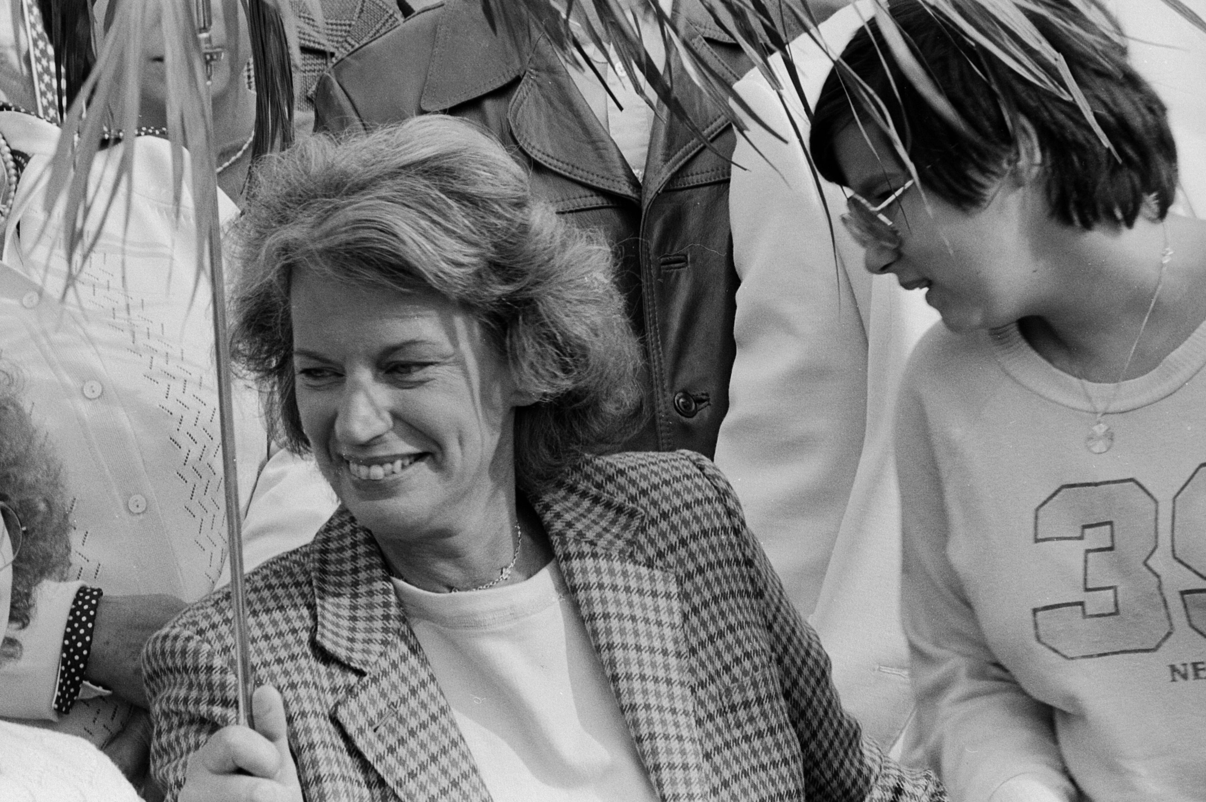 Mildred Scheel, deutsche Ärztin und Ehefrau des ehemaligen Bundespräsidenten Walter Scheel