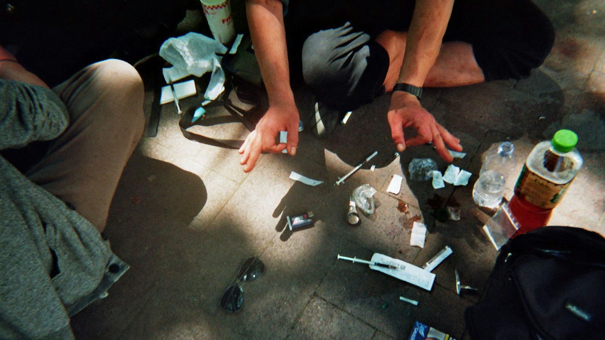 Drogenabhänige portraitieren ihren Alltag im Rahmen eines Forschungsprojektes.