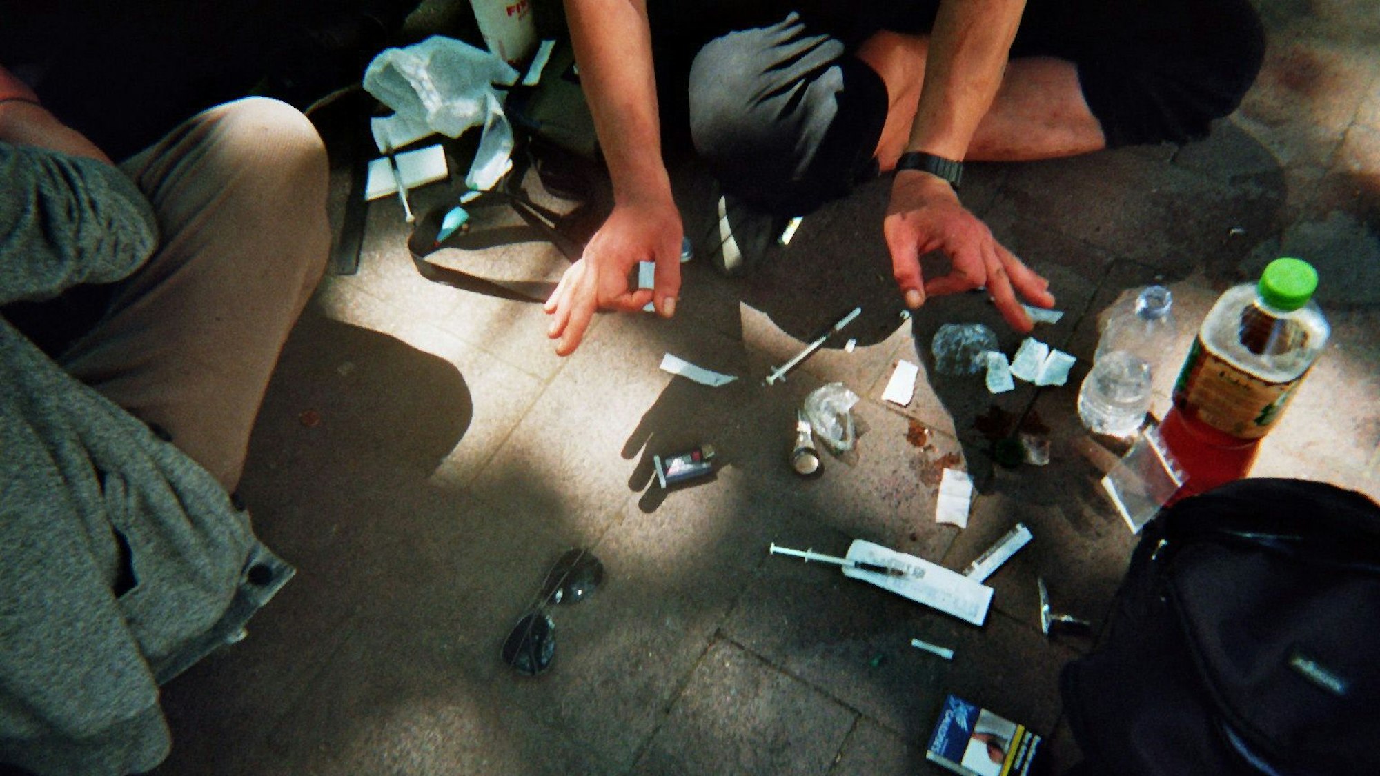 Drogenabhänige portraitieren ihren Alltag im Rahmen eines Forschungsprojektes.