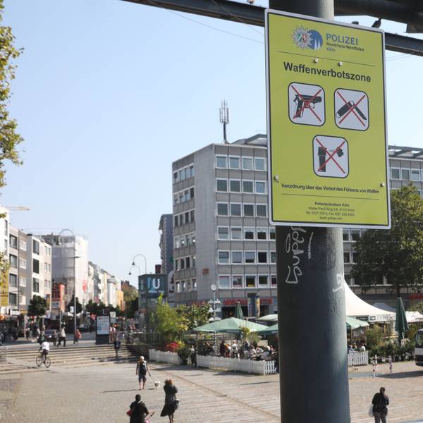 Der Wiener Platz ist die dritte Waffenverbotszone in Köln.