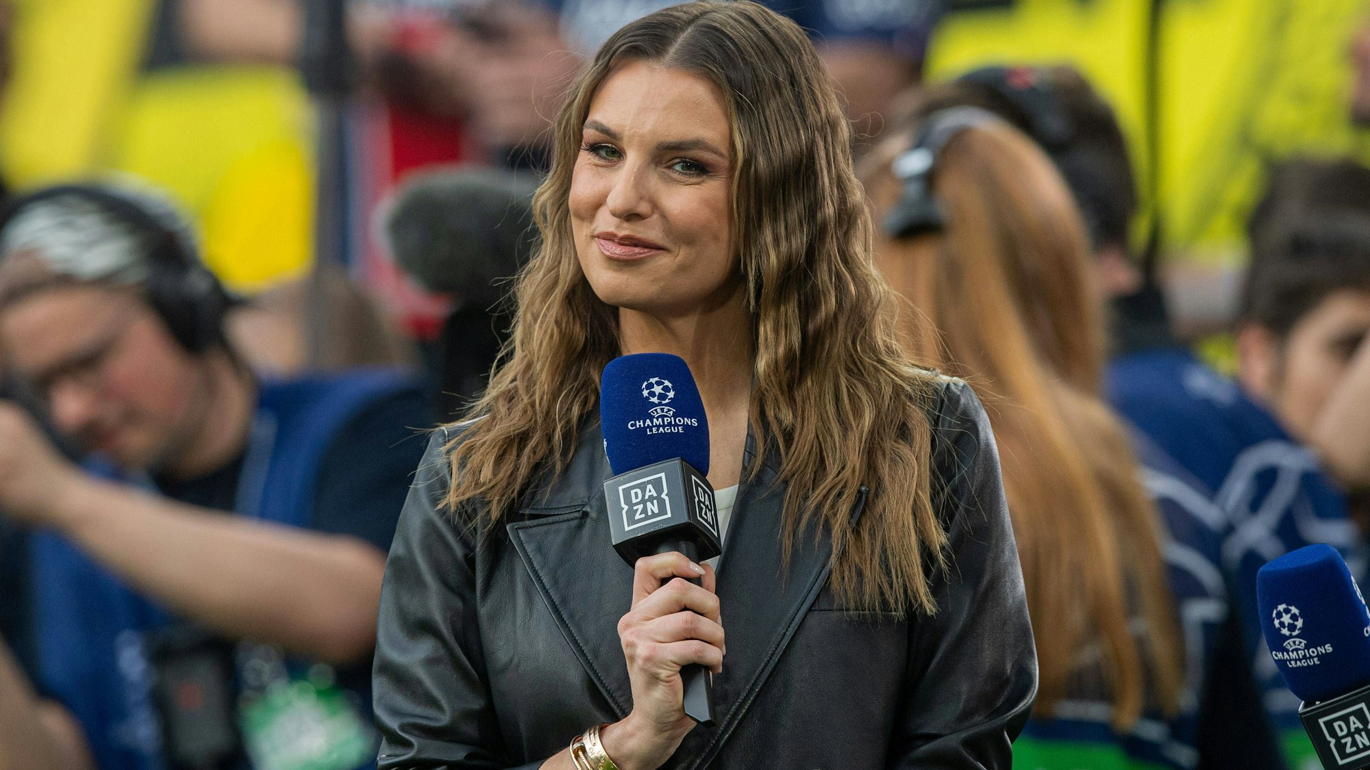 Moderatorin Laura Wontorra ist eines der Gesichter des Internet-Senders DAZN.