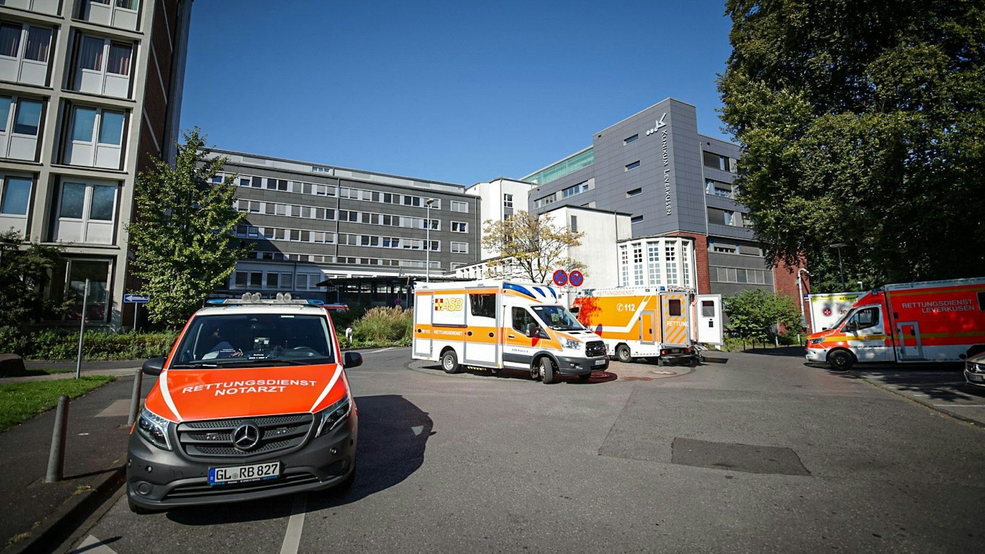 Das Klinikum in Schlebusch