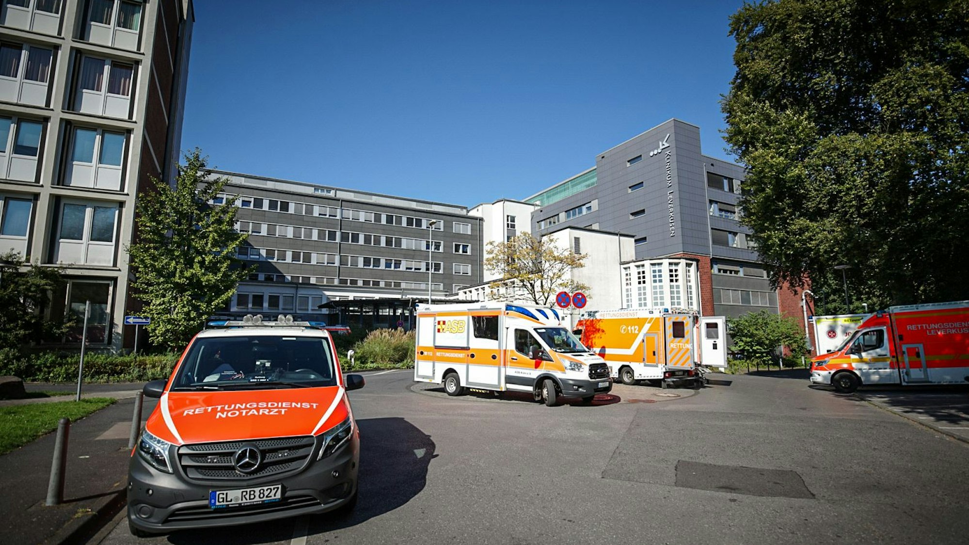 Die Zentrale Notaufnahme am Klinikum Leverkusen