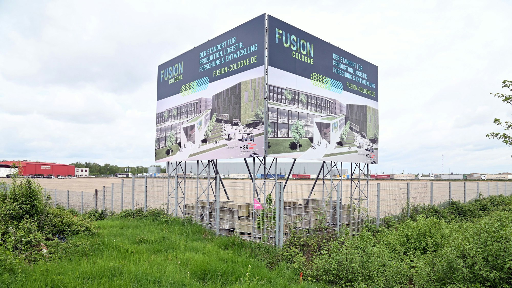 Das Gelände namens Fusion Cologne an der Geestemünder Straße.