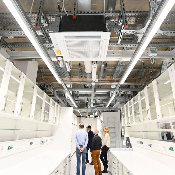 Die neuen Labore des neuen Zentrums für Stoffwechselforschung.