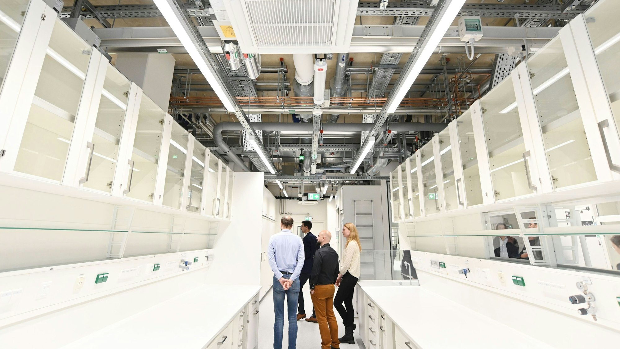 Die neuen Labore des neuen Zentrums für Stoffwechselforschung.