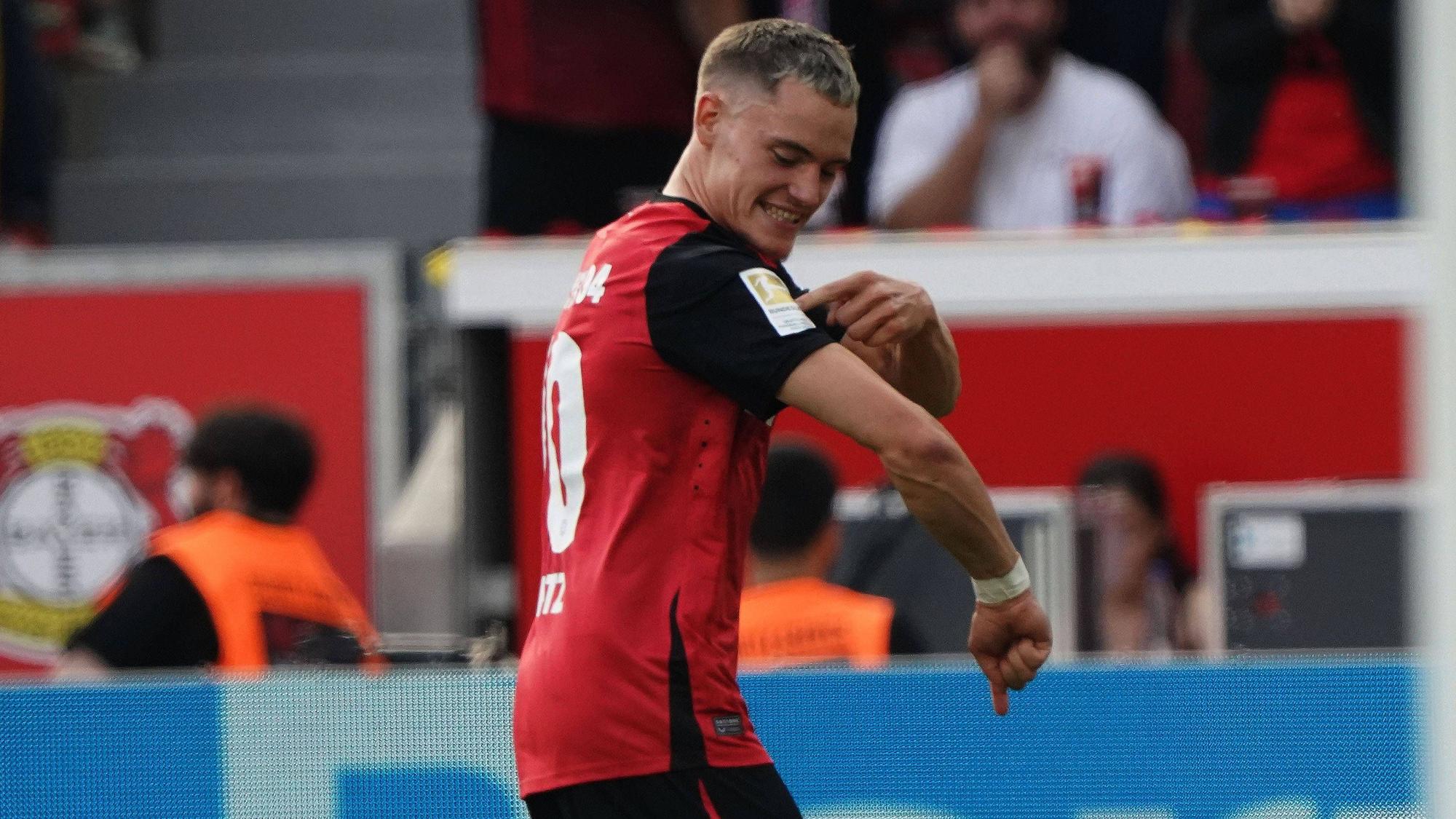Kommt als Meister mit seiner Werkself nach München: Florian Wirtz von Bayer 04 Leverkusen