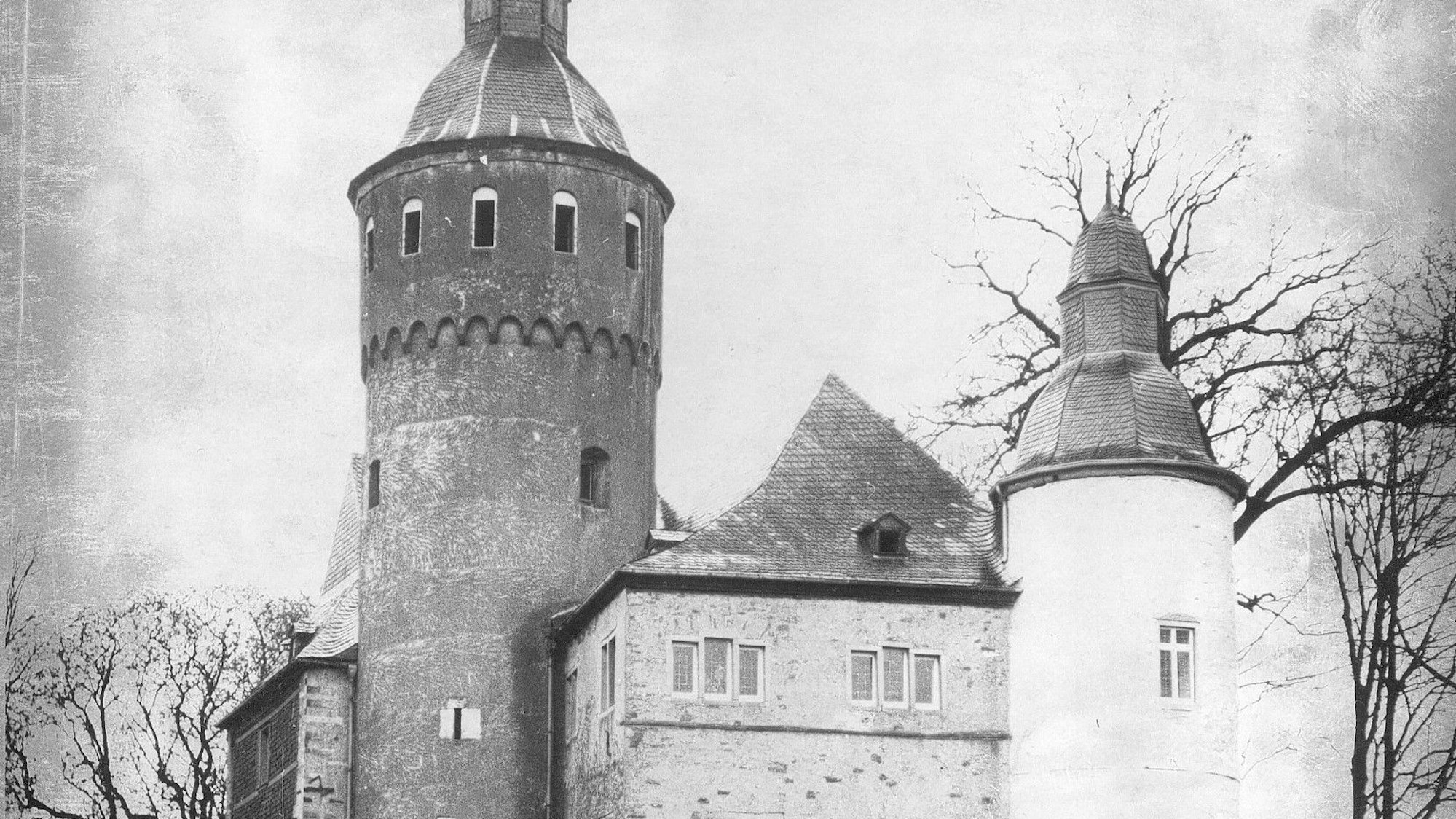 Schloss Homburg 1920er Jahre