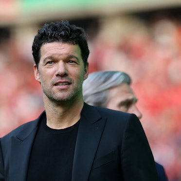 Michael Ballack beim DFB-Pokalfinale zwischen Bayer 04 Leverkusen und dem 1. FC Kaiserslautern.