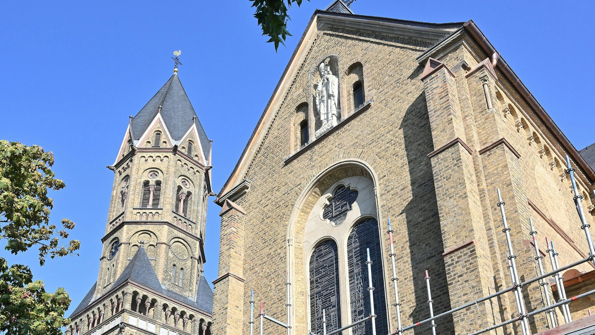 Frisch saniert präsentiert sich die Kirche St. Nikolaus.