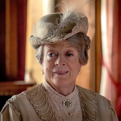 Maggie Smith in einer Szene aus Downton Abbey.