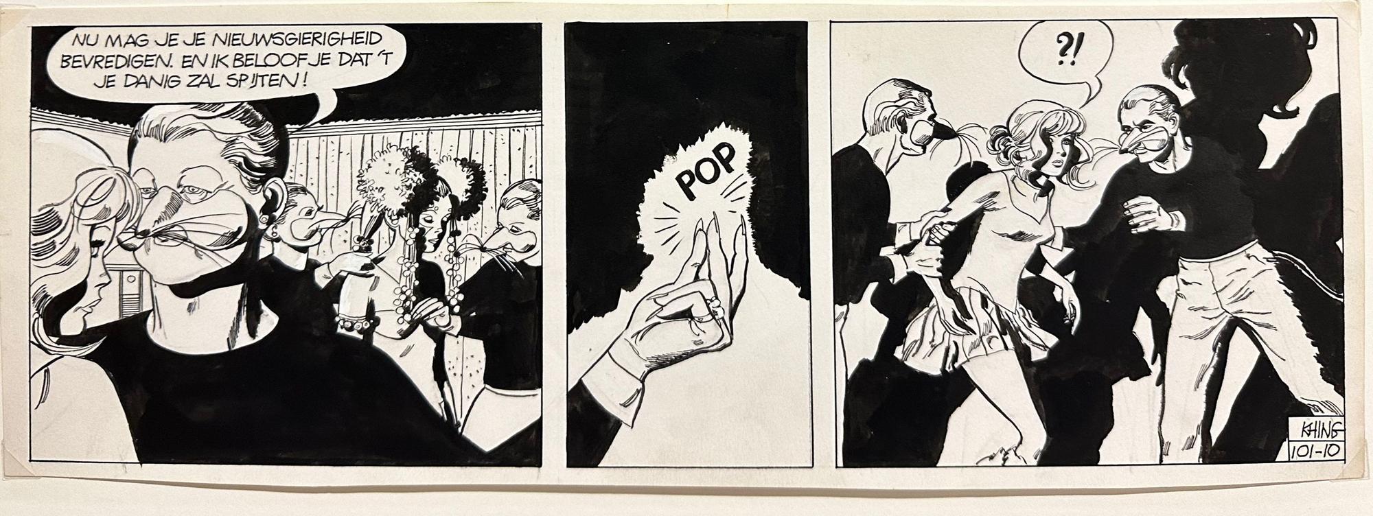 Comicstrips für Tageszeitungen fertigte Thé Tjong-Khing zwischen 1969 und 1973.