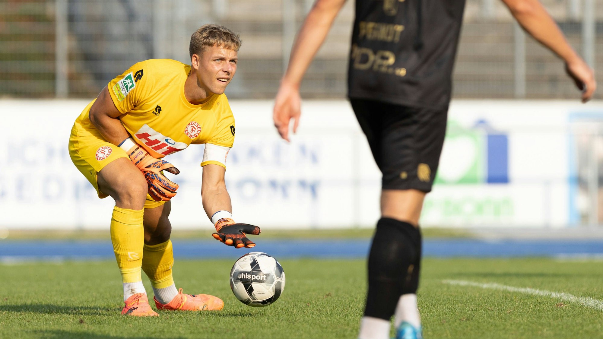 Fortuna Kölns Torhüter Felix Buer