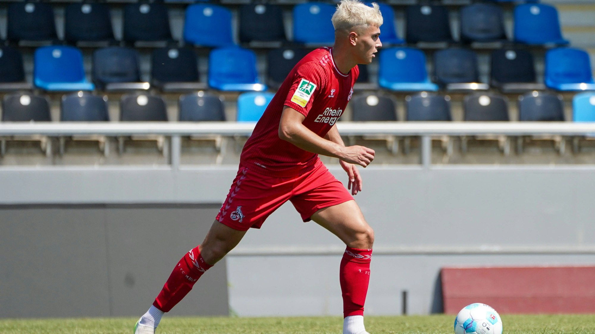 Kölns Doppeltorschütze Emin Kujovic