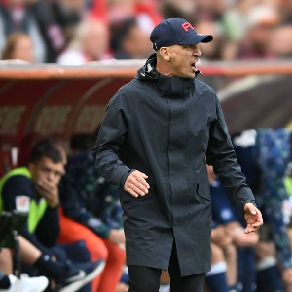 Trainer Gerhard Struber reagierte beim 4:4 gegen den KSC mit wachsender Ungeduld auf das Auftreten seiner Mannschaft.
