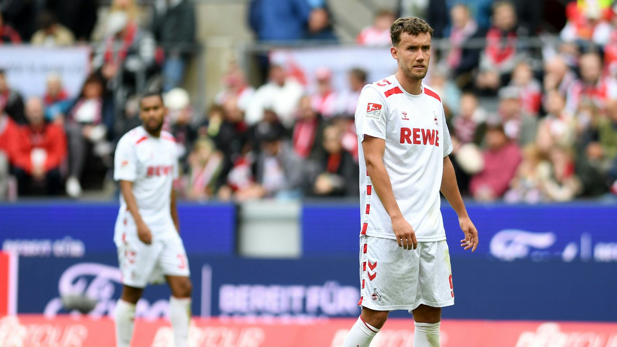 Luca Waldschmidt erzielte gegen Karlsruhe zwar das frühe 1:0, verschwand dann aber aus dem Spiel.
