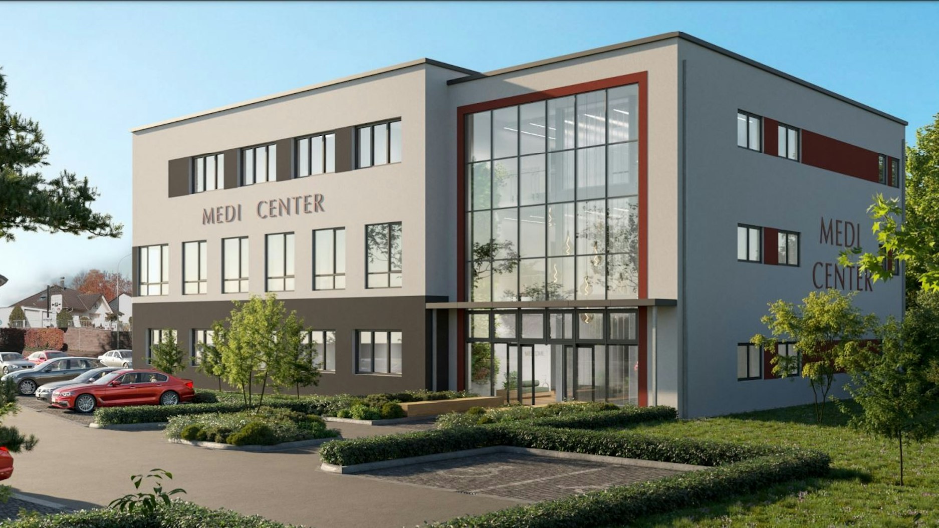 Am Nümbrechter Kurpark entsteht das Medi-Center des Wiehler Investors Michael Pfeiffer. Dort zieht das Kommunale Medizinische Versorgungszentrum Nümbrecht ein.