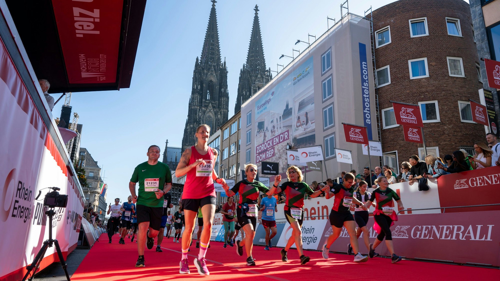 Auch 2024 findet wieder der Köln-Marathon in der Rheinmetropole statt.