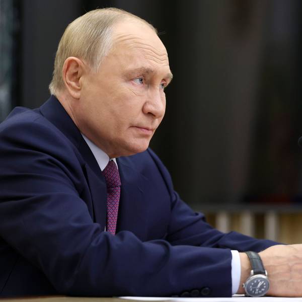 Wladimir Putin bei einer Sitzung des russischen Sicherheitsrates. Der Kremlchef plant eine drastische Erhöhung der russischen Militärausgaben. (Archivbild)