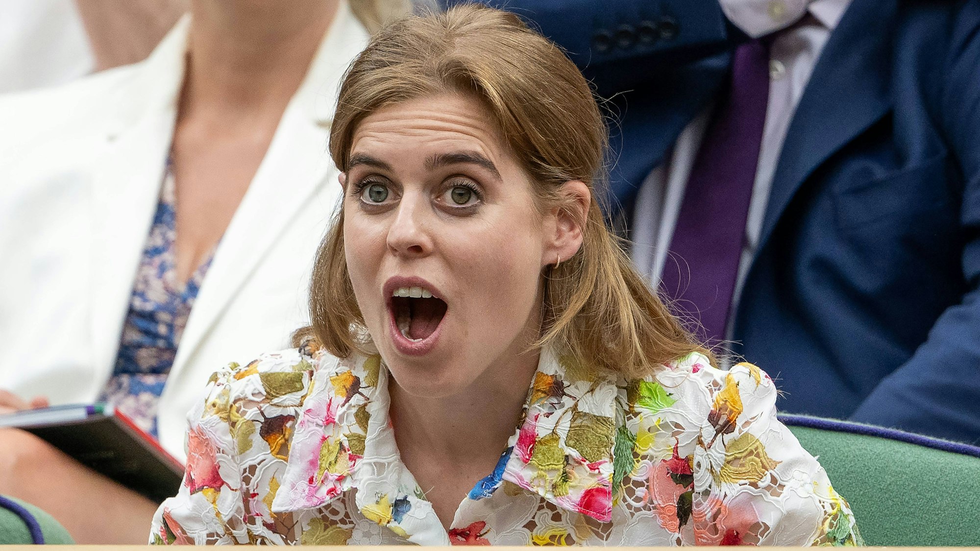 Prinzessin Beatrice beim diesjährigen Wimbledon-Turnier.