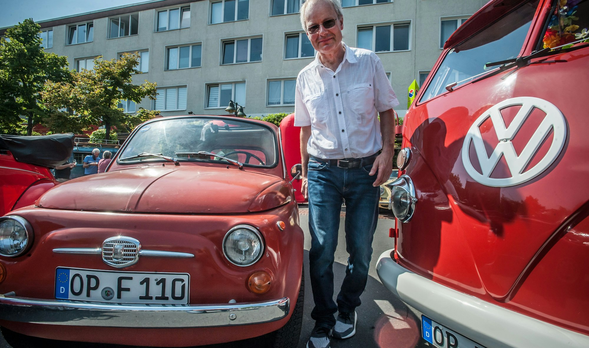 Für ihn ist es einer der großen Erfolge: Die Wiedereinführung des OP-Kennzeichens hat der Stadtteil-Verein unter der Leitung von Markus Pott betrieben.