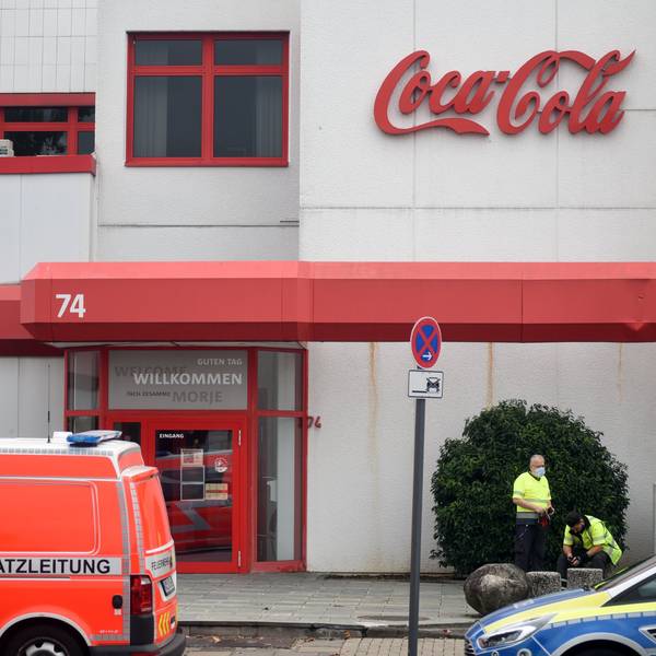 Coca-Cola-Werk in Köln Ossendorf ausgelaufen.
Foto: Csaba Peter Rakoczy