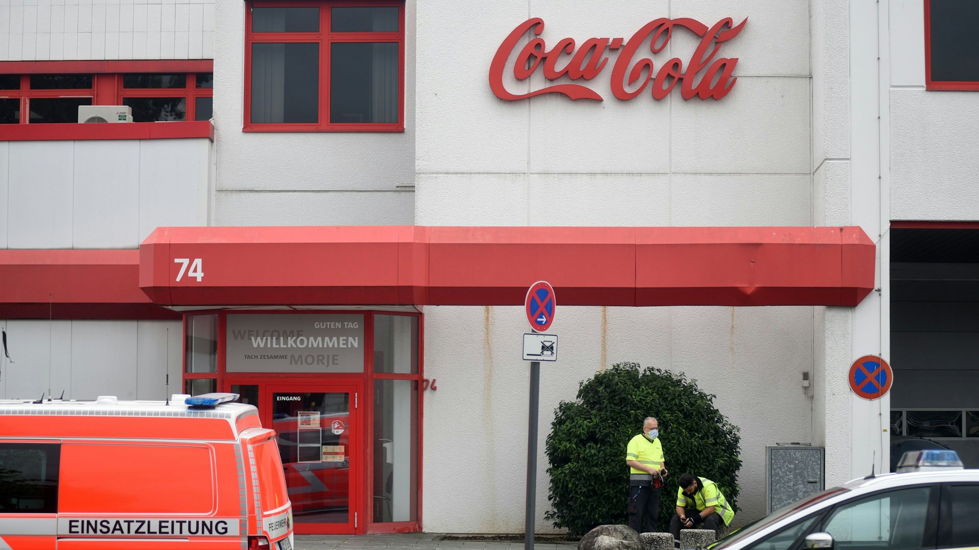 Coca-Cola-Werk in Köln Ossendorf ausgelaufen.
Foto: Csaba Peter Rakoczy