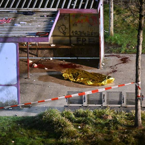 Blick auf den Tatort am Gummersbacher Trinkerbüdchen