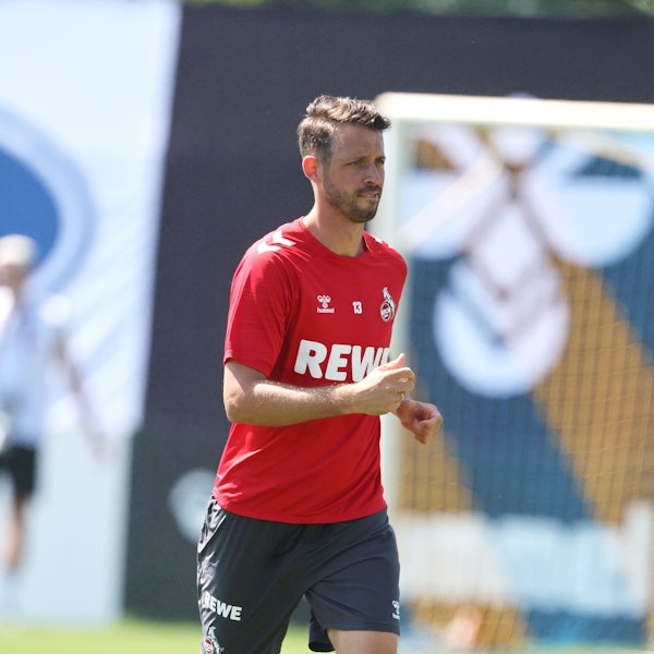 Mark Uth hat am Mittwoch wieder weite Teile des Kölner Mannschaftstrainings absolviert.
