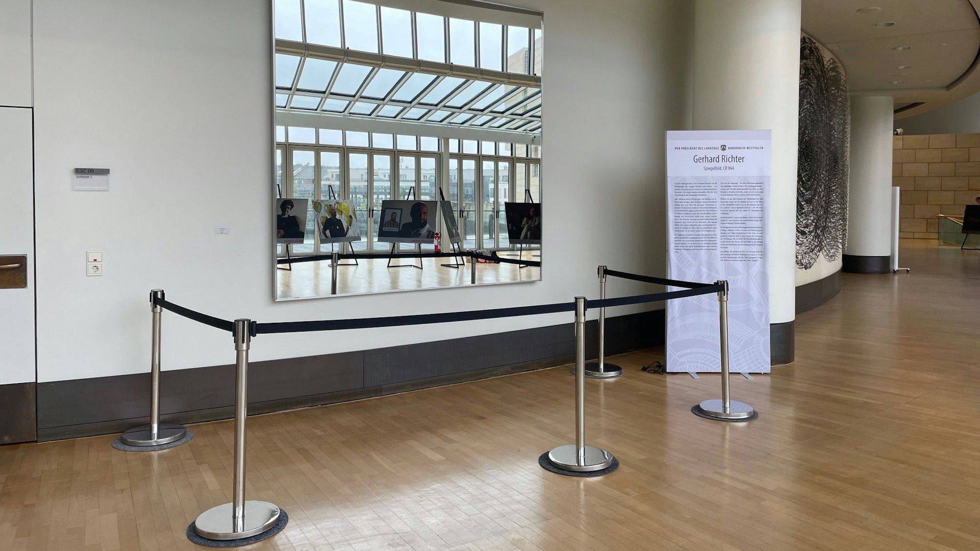 Spiegel von Gerhard Richter im NRW-Landtag