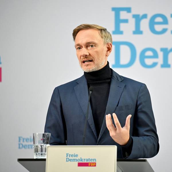 Christian Lindner (FDP), Bundesfinanzminister und FDP-Bundesvorsitzender.