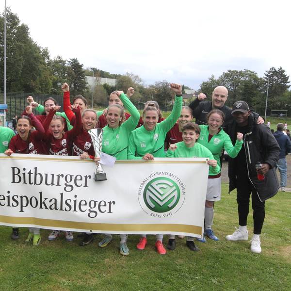 Frisch gebackener Kreispokal-Sieger wurden zum vierten Mal in Folge die Frauen des SV Allner-Bödingen.