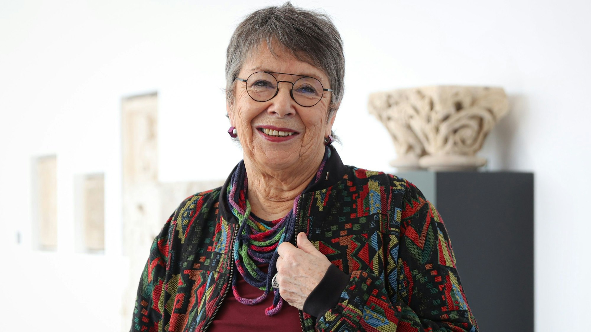 08.03.2024
Köln:
Vor-Ort-Termin im Museum Schnütgen mit Barbara Schock-Werner für die Serie „Auf den Punkt“.
Foto: Martina Goyert