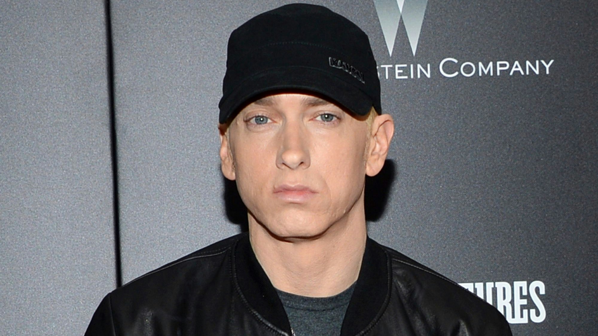 Rapper Eminem besucht die Premiere von „Southpaw“.