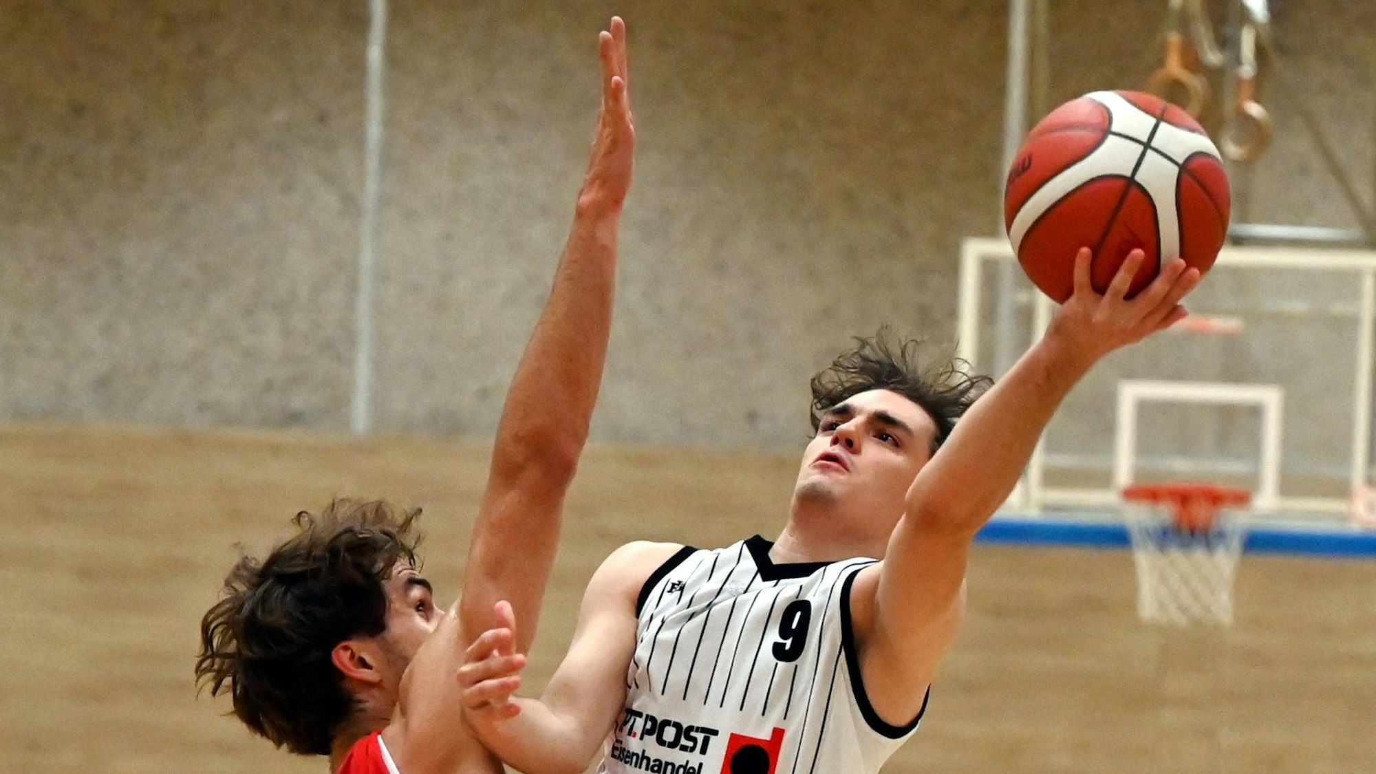 21.09.2024, Basketball-Leichlinger TV - BG Köln
rechts: Lukas Behrens (Leichl)
Foto: Uli Herhaus