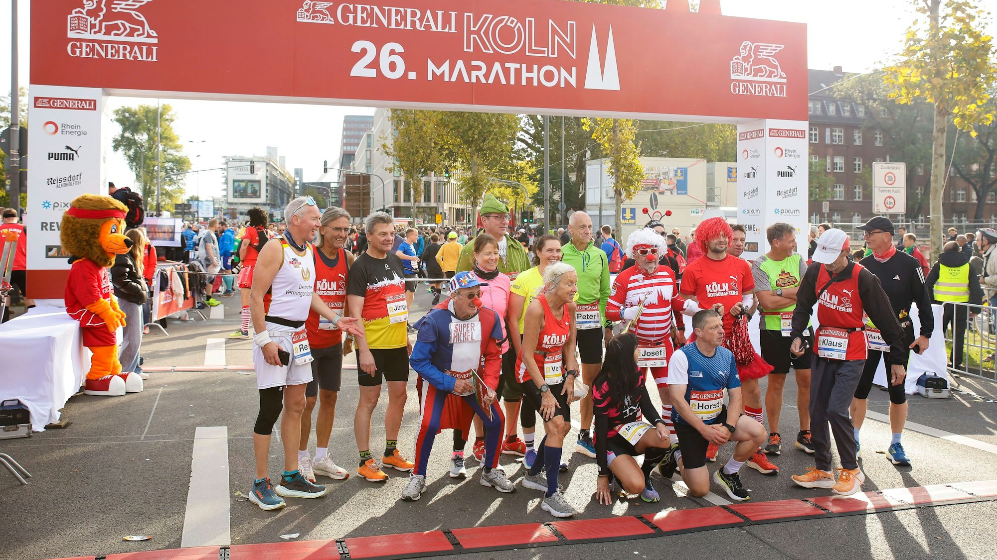 Startsituation am Ottoplatz.