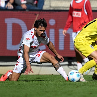 Max Finkgräfe feierte gegen Ulm sein Startelf-Comeback, zeigte sich im Spiel aber durchaus überfordert. In der Pause folgte der Wechsel.
