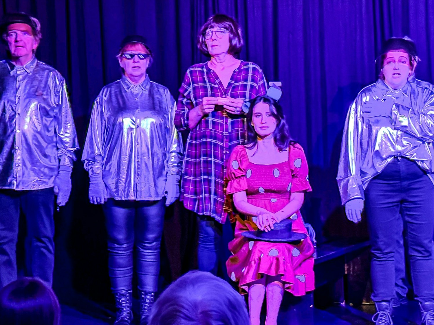 Foto: Timon Brombach Aufführung Momo vom Matchboxtheater in Leverkusen-Hitdorf am 5.10.2024