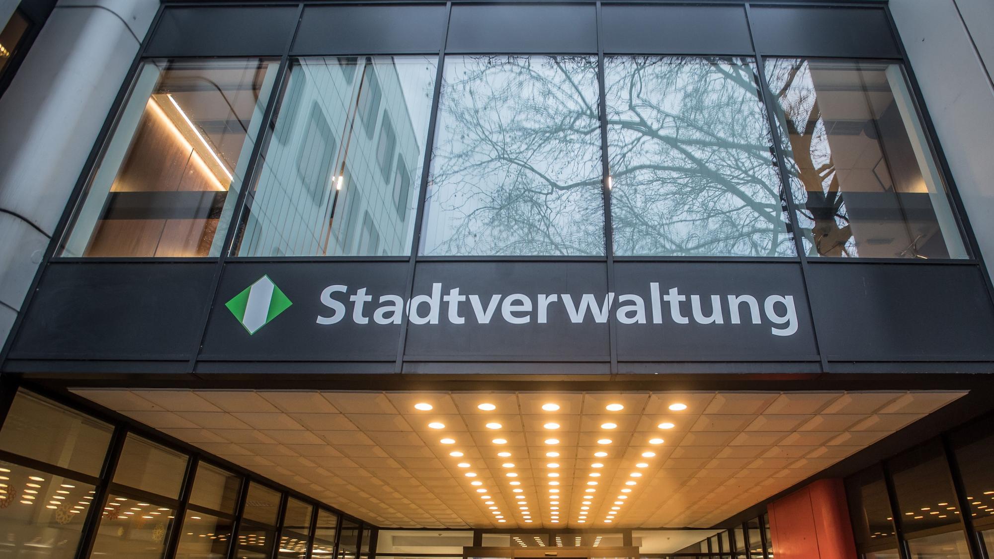 Verwaltungsgebäude Goethestraße.