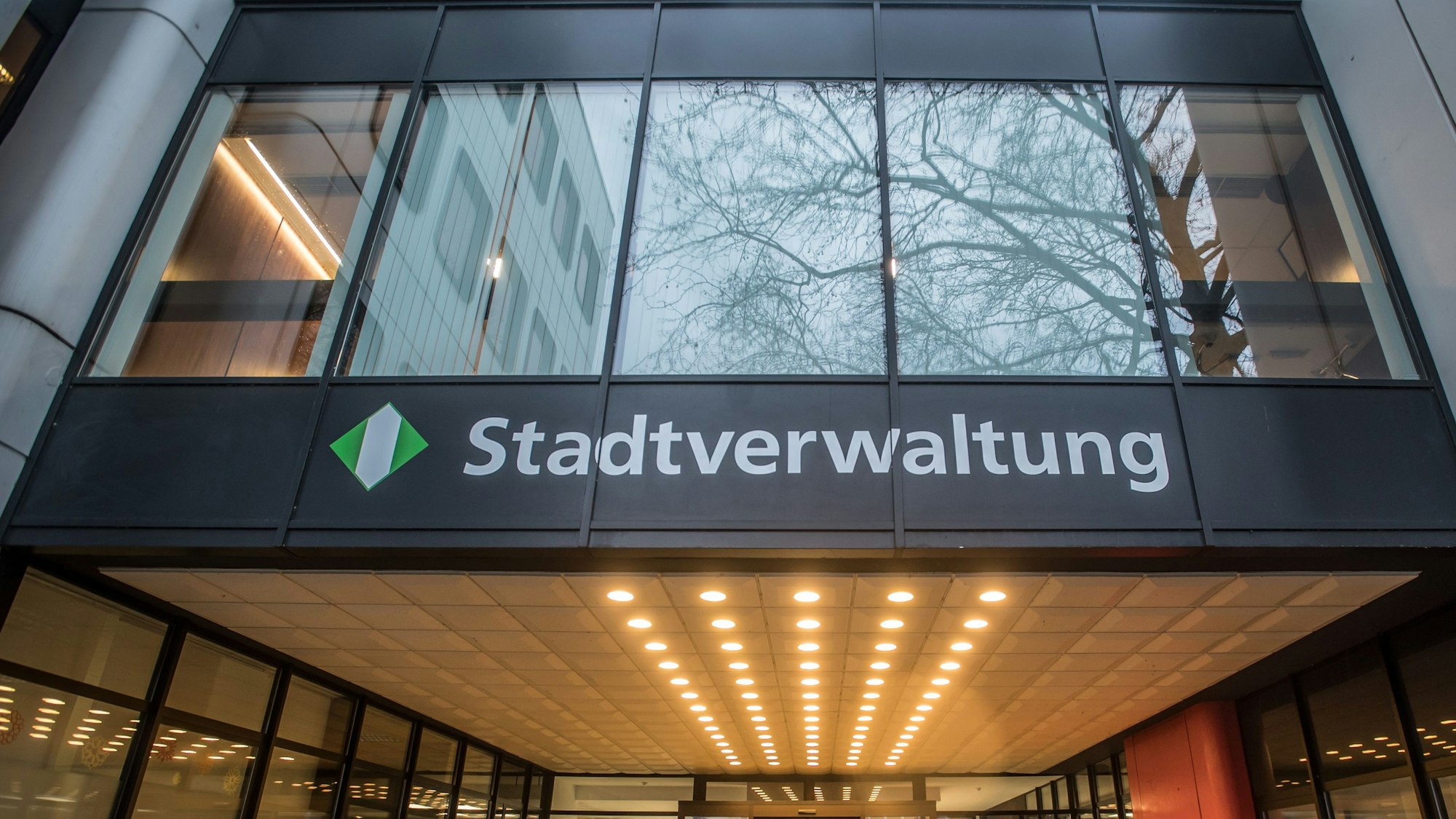 Verwaltungsgebäude Goethestraße.