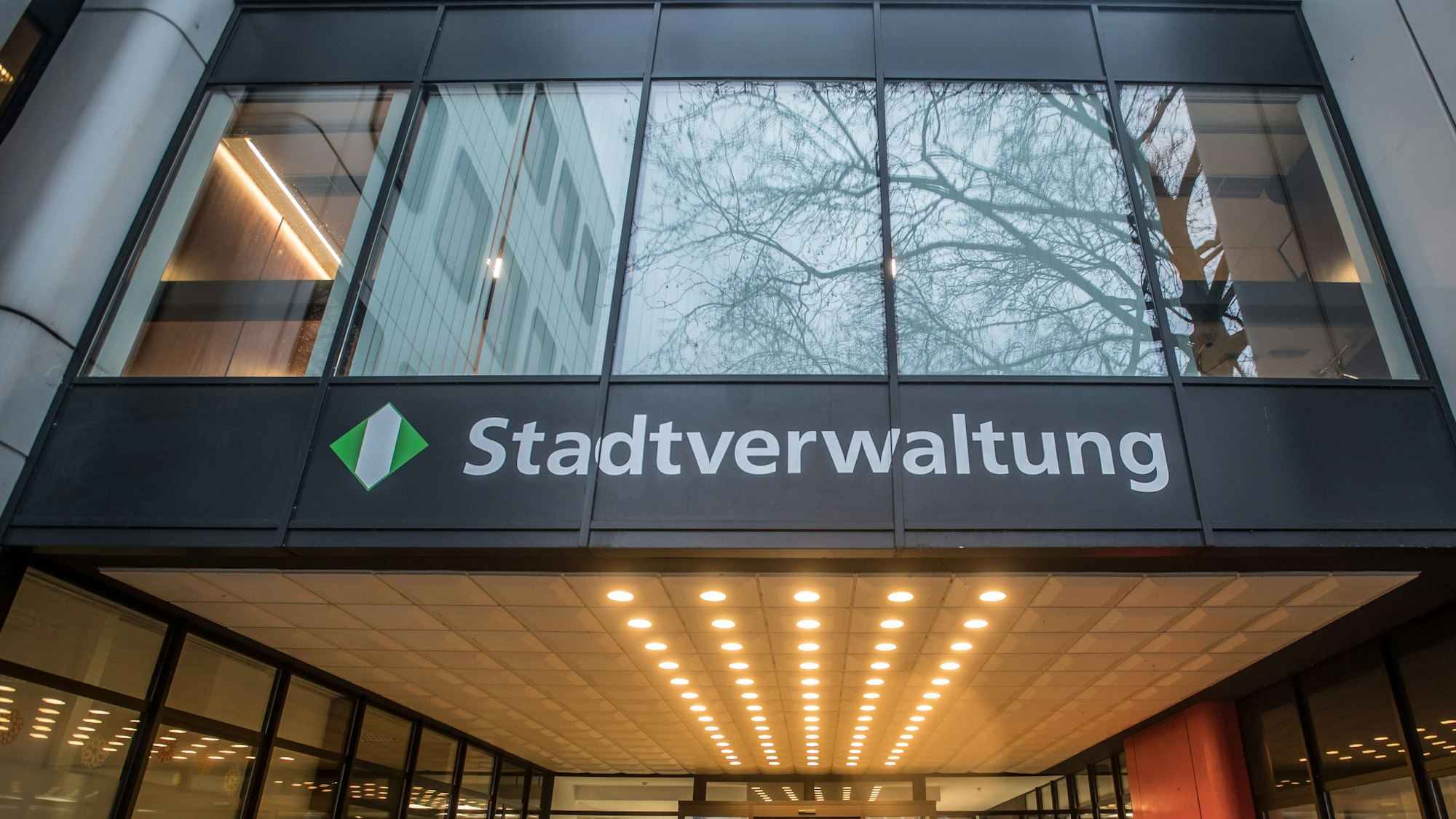 Verwaltungsgebäude Goethestraße.